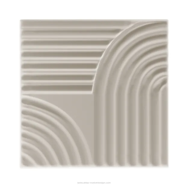 Panel dekoracyjny 3D LINE STUCCO 500x500 CASHMERE Marbet Design
