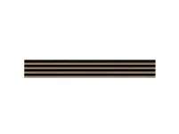 Panel lamelowy WOODLINE WL 2700×177 MAXI 4L CZARNY/DĄB SARAGOSSA Marbet Design - 3
