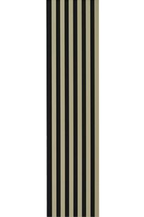Panel lamelowy WOODLINE WL 2700×300 CZARNY/OLIWKOWY Marbet Design