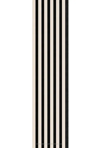 Panel lamelowy WOODLINE WL 2700×300 CZARNY/KASZMIR Marbet Design