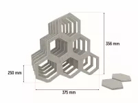 Stojak na wino BORDINO - 4