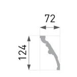Listwa przysufitowa B-48 Marbet Design - 2