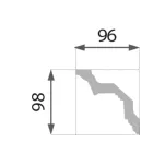 Listwa przysufitowa B-22 Marbet Design - 2