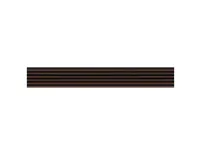 Panel lamelowy WOODLINE WL 2700×300 SLIM R0 CZARNY/DĄB CIEMNY Marbet Design - 3