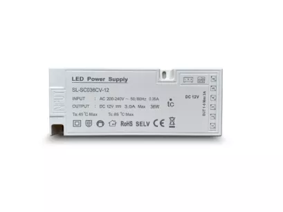 Zasilacz do paneli lamelowych WOODLINE LUMI z LED 36W/12V