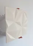 Panel dekoracyjny 3D LINE GEO 500x500 WHITE Marbet Design - 2
