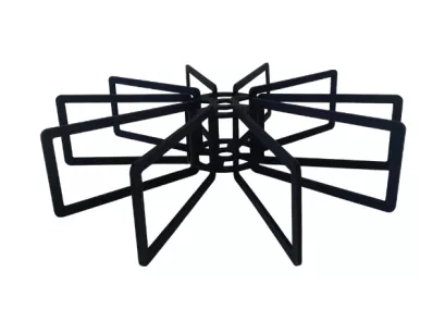 Abażur filcowy BEAMY czarny