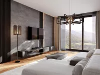 Abażur filcowy NARROW czarny - 3