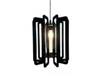 Abażur filcowy NARROW czarny - 2