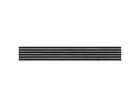 Panel lamelowy WOODLINE WL 2700×300 SLIM R0 CZARNY/LOFT Marbet Design - 3