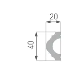 Próbka listwa naścienna HW-2 Marbet Design - 2