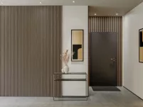 Panel lamelowy WOODLINE WL 2700×300 ST 7L CZARNY/DĄB SARAGOSSA Marbet Design - 4