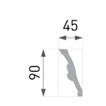 Listwa przysufitowa B-51 Marbet Design - 2