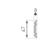 Próbka listwa naścienna HW-3 Marbet Design - 2