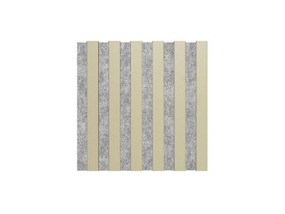 Panel lamelowy WOODLINE WL 300×300 SZARY/OLIWKOWY Marbet Design