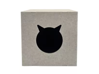 Filcowy domek dla kota KITTYFLIP