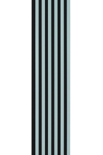 Panel lamelowy WOODLINE WL 2700×300 CZARNY/MORSKI Marbet Design