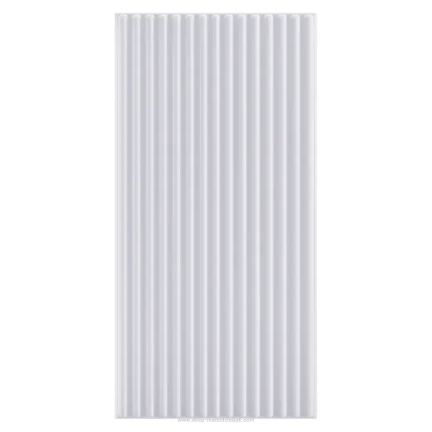 Panel dekoracyjny 3D LINE ROLL A 500x1000 WHITE Marbet Design