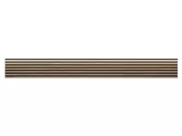 Panel lamelowy z LED WOODLINE LUMI WL 2700×300 7L CZARNY/SARAGOSSA Marbet Design - 2