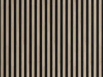 Panel lamelowy WOODLINE WL 2700×300 SLIM R0 CZARNY/DĄB SONOMA Marbet Design - 4